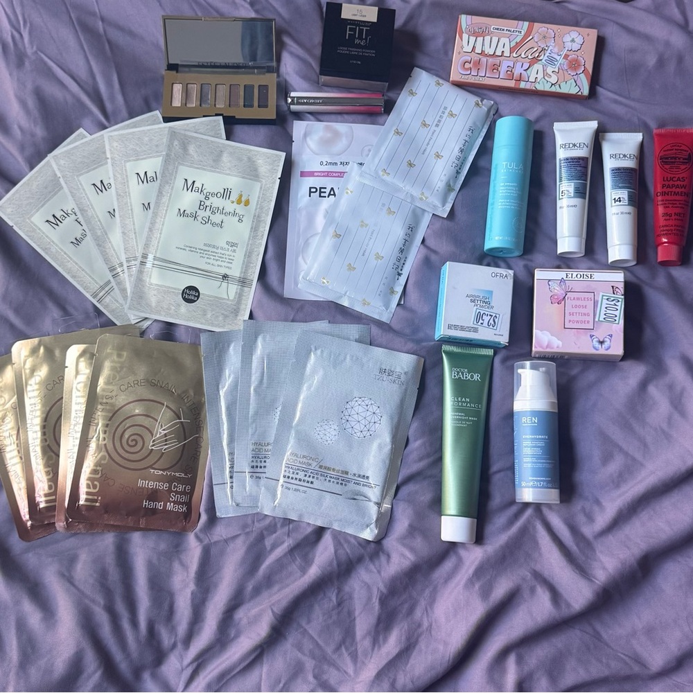Assorted Skincare and Makeup Set